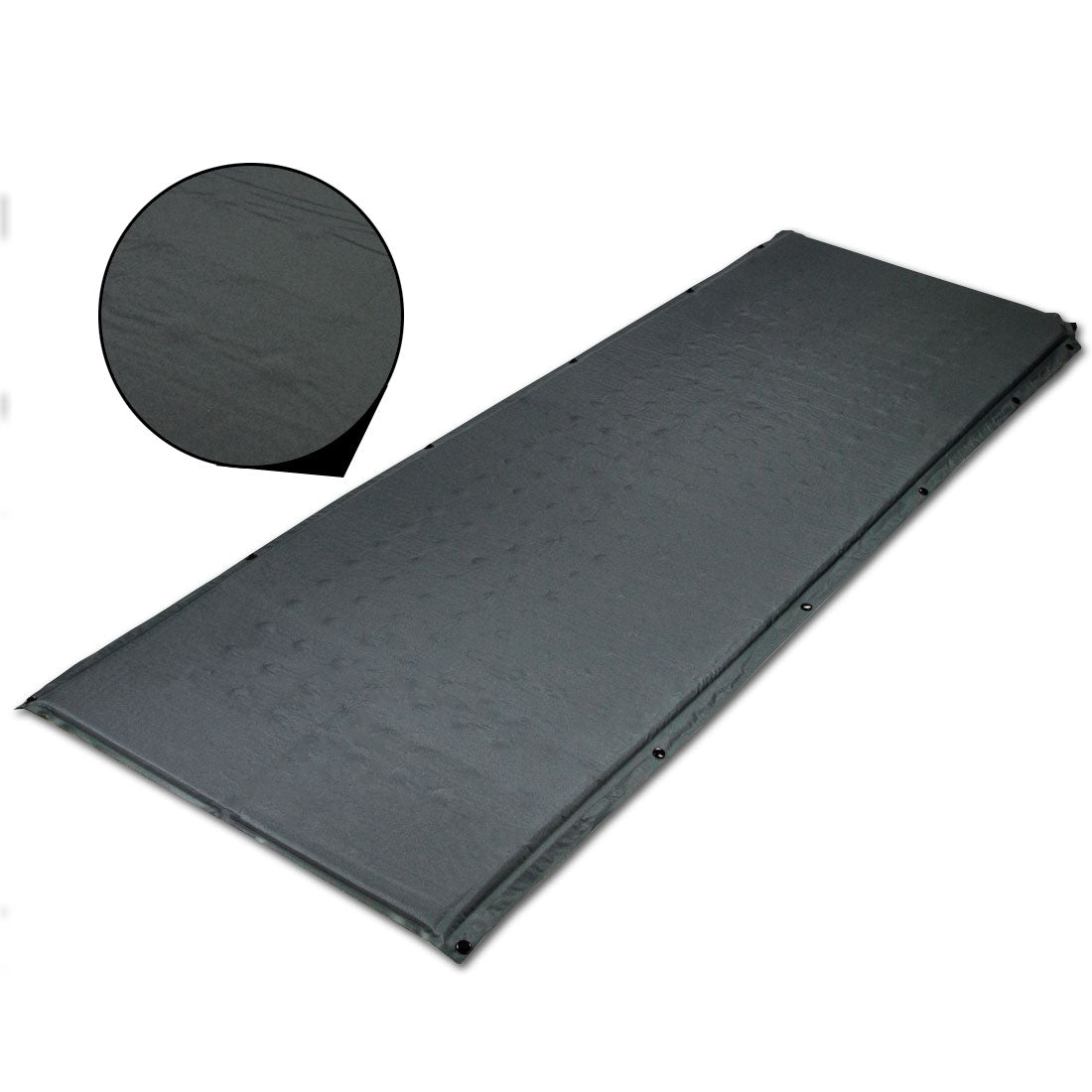 Double Self Inflating Mattress Sleeping Mat Air Bed Camping Camp Hiking Joinable - green V610-PKNSELMAT-GR-DOU