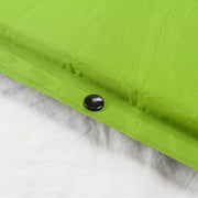 Double Self Inflating Mattress Sleeping Mat Air Bed Camping Camp Hiking Joinable - green V610-PKNSELMAT-GR-DOU