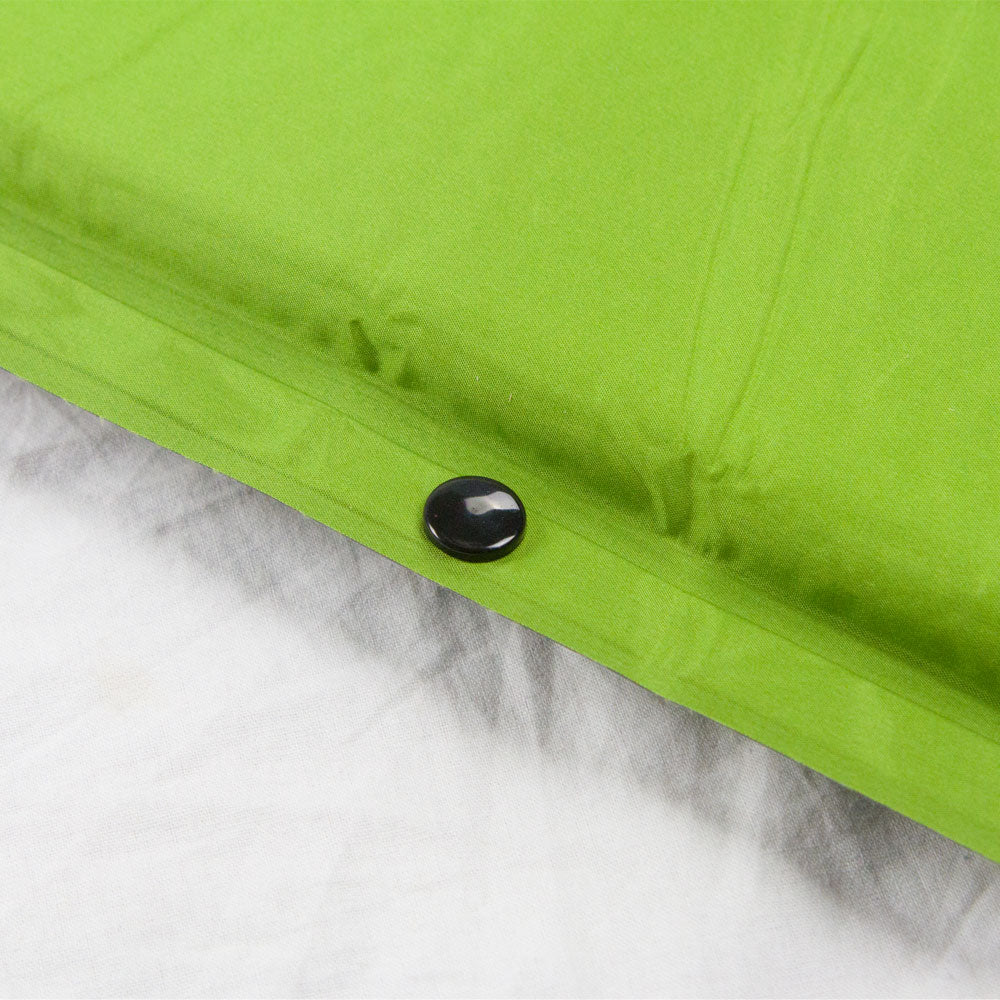 Double Self Inflating Mattress Sleeping Mat Air Bed Camping Camp Hiking Joinable - green V610-PKNSELMAT-GR-DOU