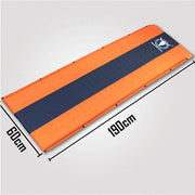 Self Inflating Mattress Sleeping Mat Air Bed Camping Camp Hiking Joinable Single - orange V610-PKNSELMAT-OR-SIN
