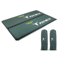 Double Self Inflating Joinable Mat Pad Air Bed Camping - green V610-PKY-A1013-GR-DOU