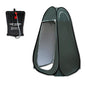 Pop Up Portable Privacy Shower room Tent &20L Outdoor Camping Water Bag Camp Set - green V610-POPSHOTEN-GE-WIN-20L