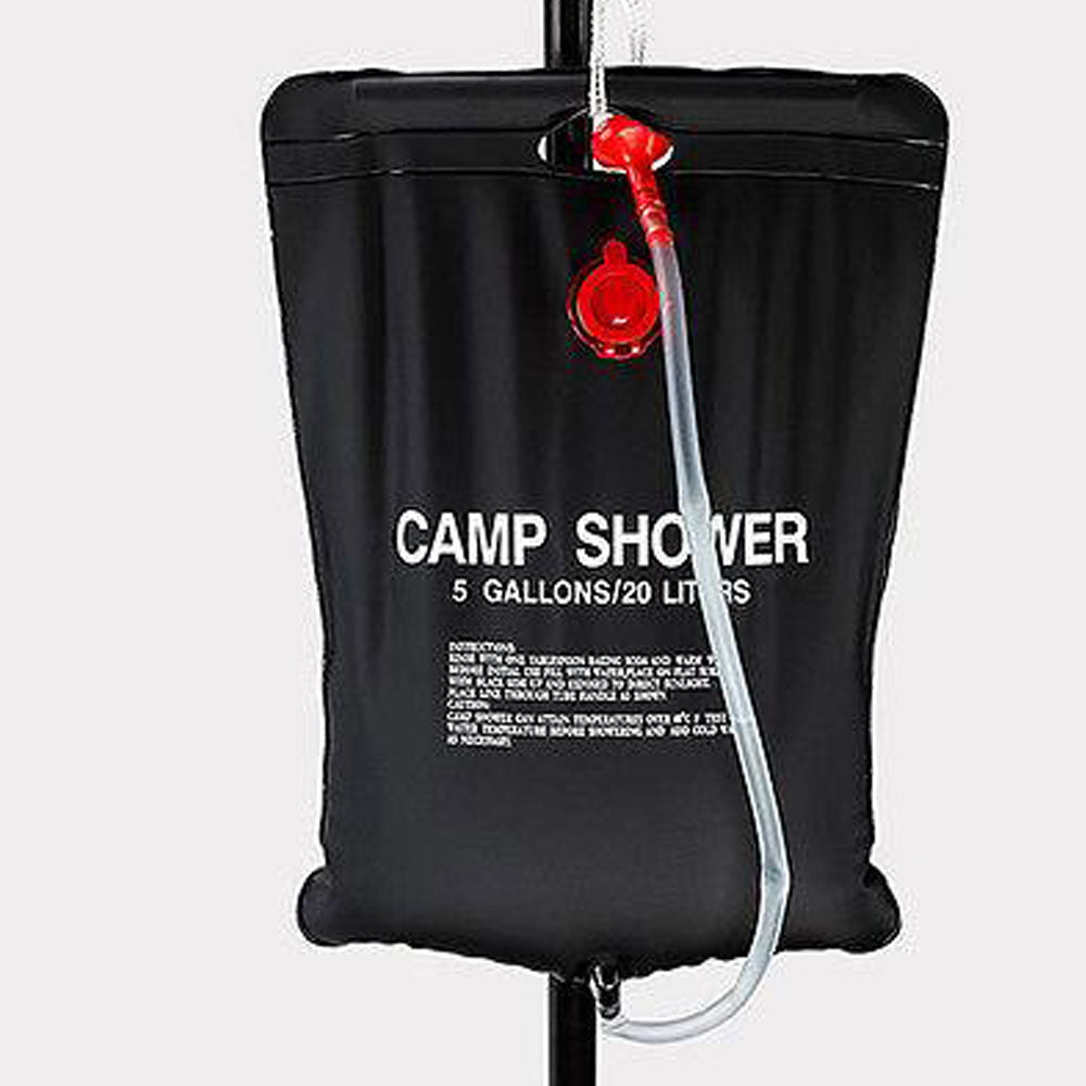 Pop Up Portable Privacy Shower room Tent &20L Outdoor Camping Water Bag Camp Set - orange V610-POPSHOTEN/W/20-OR