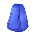 Pop Up Camping Shower Toilet Tent Outdoor Privacy Portable Change Room Shelter - blue V610-POPUP SHOWER TENT BLUE