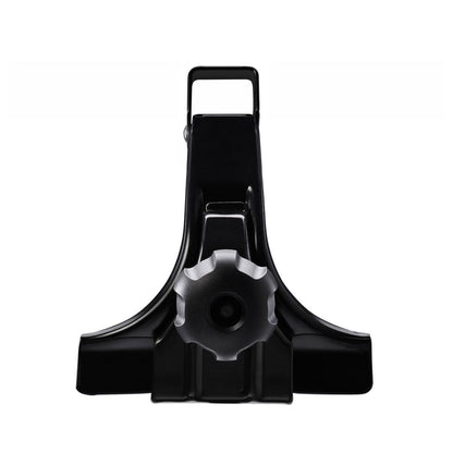 120cm Universal Rain Gutter Car Roof Rack Cross Bars Black Adjustable Brackets Large V610-ROORAC-RG-BLA-120-24