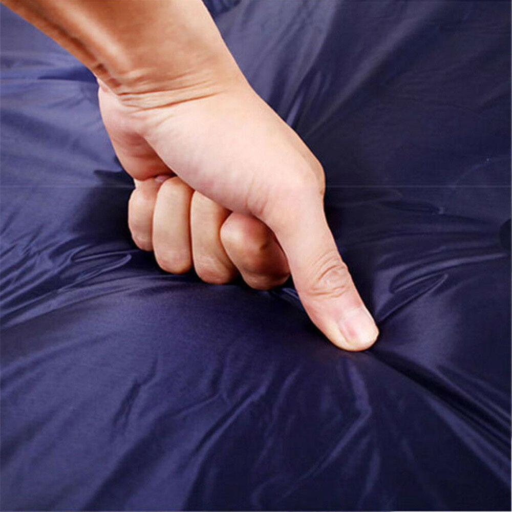 Self Inflating Mattress Camping Hiking Airbed Mat Sleeping with Pillow Bag Camp- navy V610-SELINFMAT-NAV-1