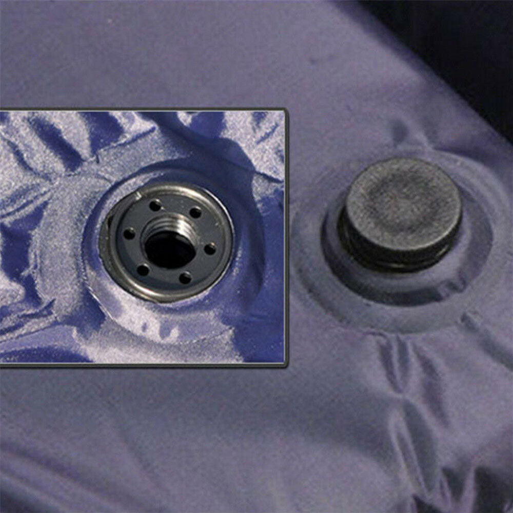 Self Inflating Mattress Camping Hiking Airbed Mat Sleeping with Pillow Bag Camp- navy V610-SELINFMAT-NAV-1