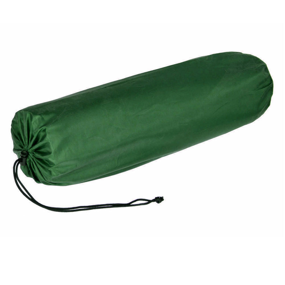 Double Self Inflating Mattress Camping Hiking Airbed Camp Mat Sleeping Pillow w/ Bag - green V610-SELMAT-GR-2
