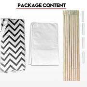 Giant Cotton Canvas Kids Teepee Wigwam Children Pretend Play Tent Indoor Outdoor Party - black V610-TEE-537-BLA