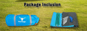2 Person Portable Outdoor Lightweight Cycling Hiking Backpacking Camping Waterproof Tent - Blue V610-TEN-C2001-BLU