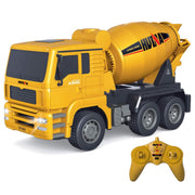 Huina 1/18 RC Engineering Construction Concrete Cement Mixer Truck Remote Control Toy Kids Gift V610-TOY-HN-1333