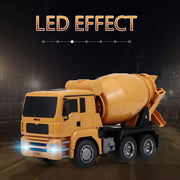 Huina 1/18 RC Engineering Construction Concrete Cement Mixer Truck Remote Control Toy Kids Gift V610-TOY-HN-1333