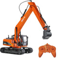 HUINA 1/14 15CH RC Alloy Long Arm Excavator Construction Engineering Vehicle Toy V610-TOY-HN-1551