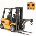 Huina 1/10 RC 8CH ForkLift Excavator Industrial Construction Engineering Vehicle Truck Kids Adult Toys alloy V610-TOY-HN-1577