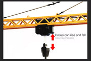 HUINA 1/14 12CH RC Alloy Tower Crane Engineering Construction Vehicle Toy Kids Car V610-TOY-HN-1585