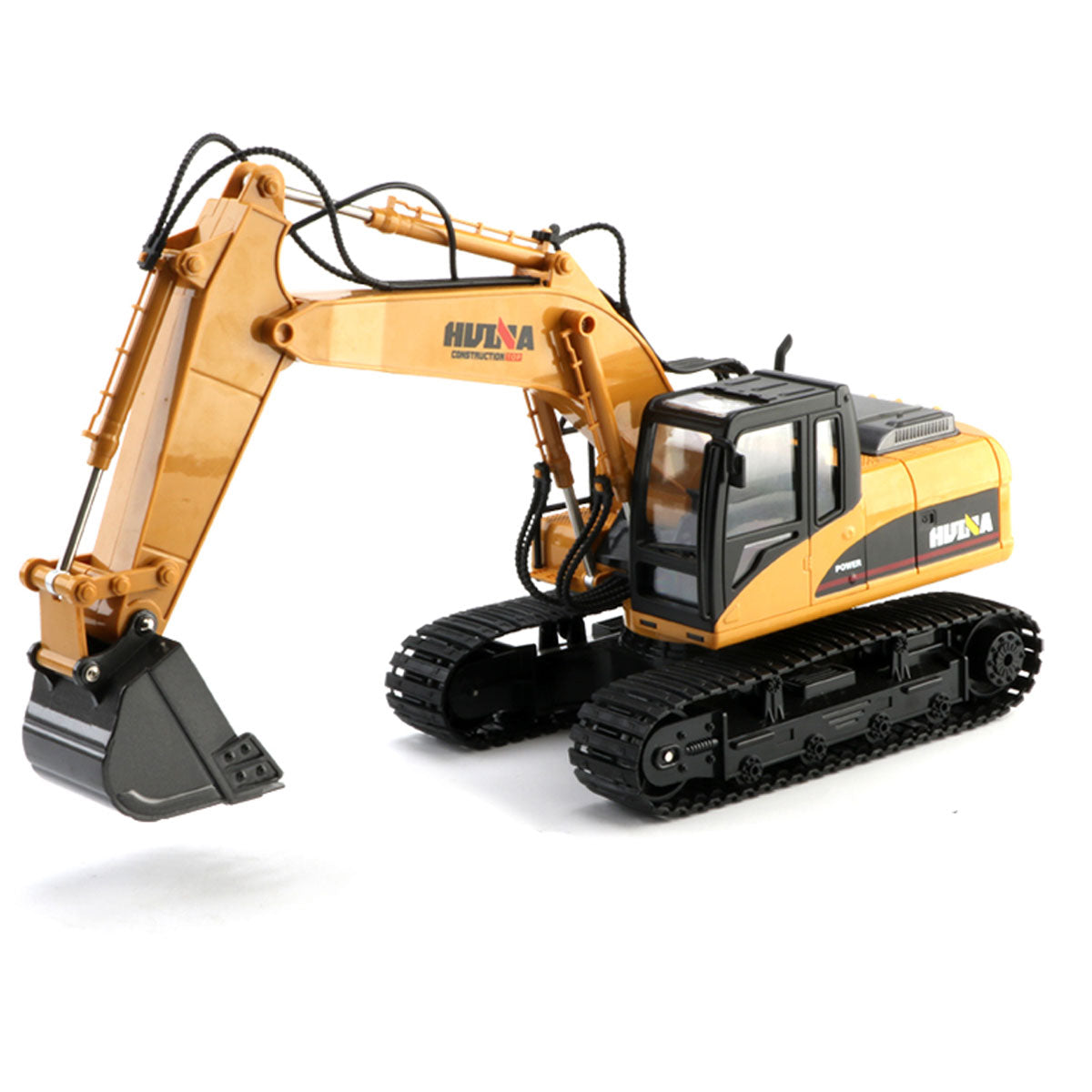 HUINA 1/14 15CH RC Alloy Excavator Construction Engineering Vehicle Digger Toy Gift V610-TOY-RC-HN550
