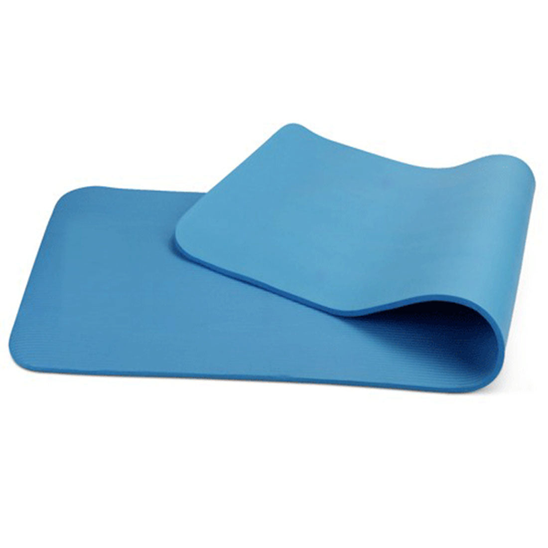10mm Extra Thick NBR Yoga Mat Gym Pilates Fitness Exercise - blue V610-YOGMAT-10M-BLU