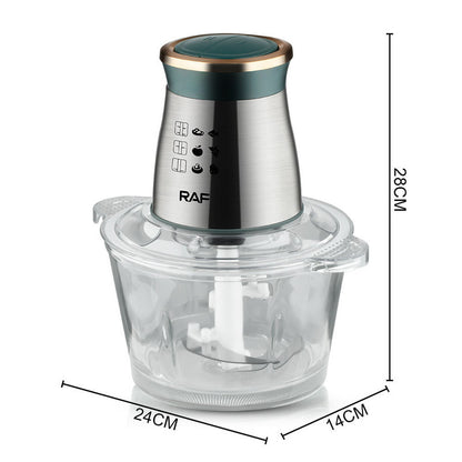 Multifunctional Stainless Steel Blade Electric Blender Salad maker and Meat Grinder, Food Processor V612-FOOD-7040