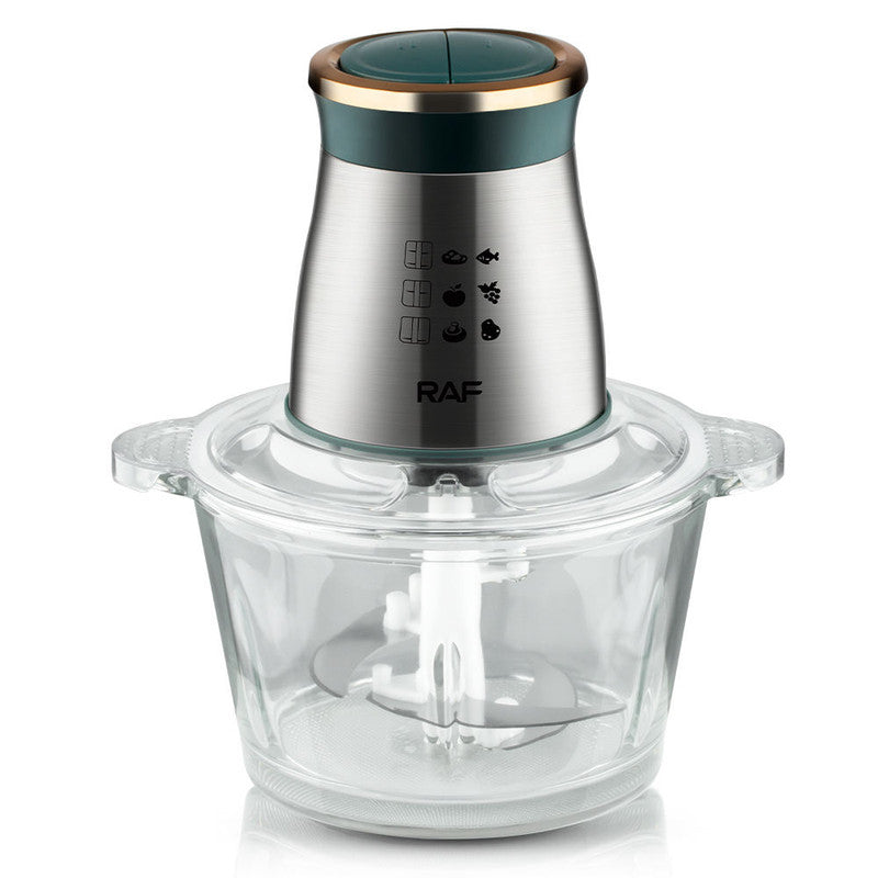 Multifunctional Stainless Steel Blade Electric Blender Salad maker and Meat Grinder, Food Processor V612-FOOD-7040