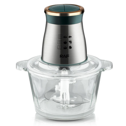 Multifunctional Stainless Steel Blade Electric Blender Salad maker and Meat Grinder, Food Processor V612-FOOD-7040