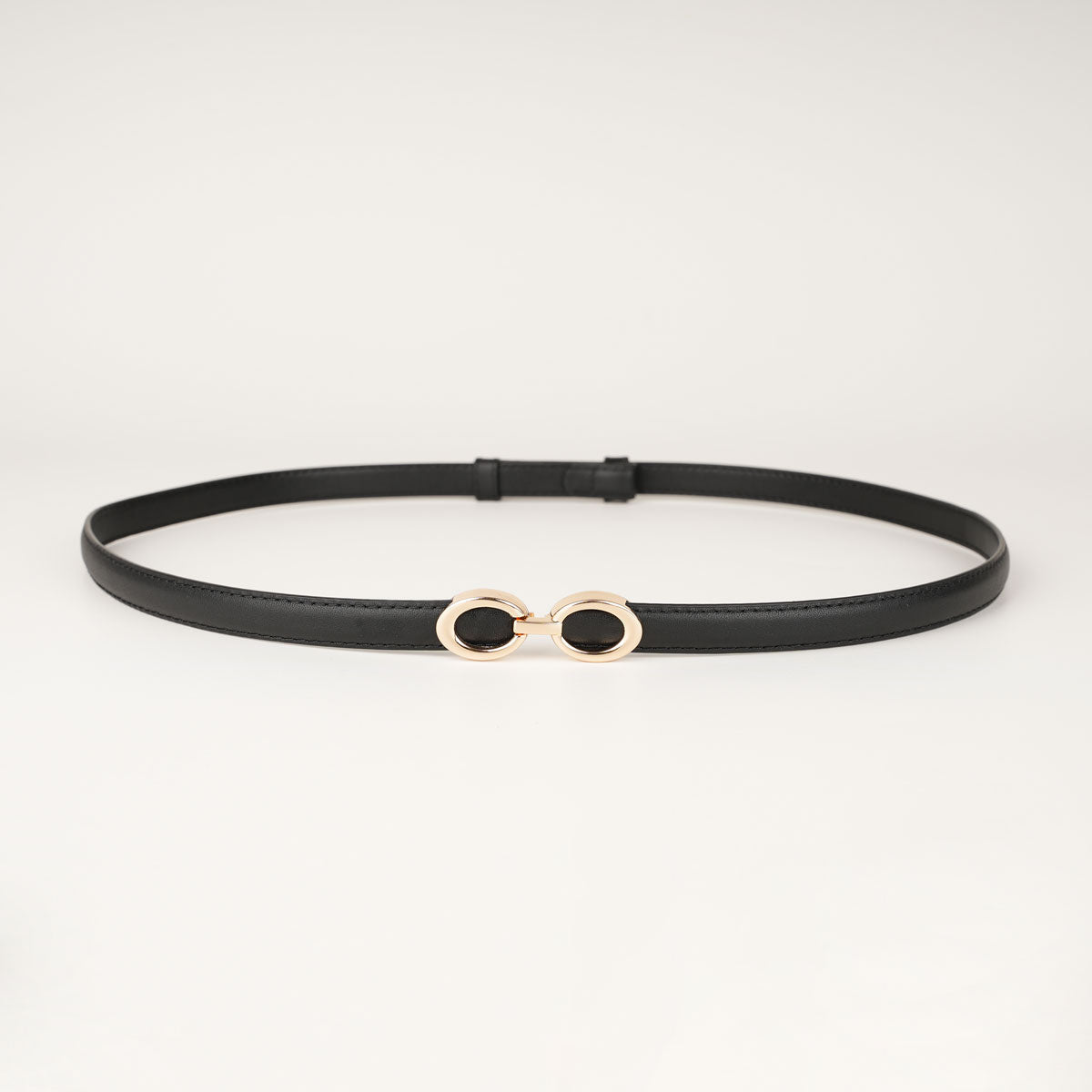 Peroz Yara Women's Black Adjustable Leather Belt V629-PZ-YARA-BLACK100