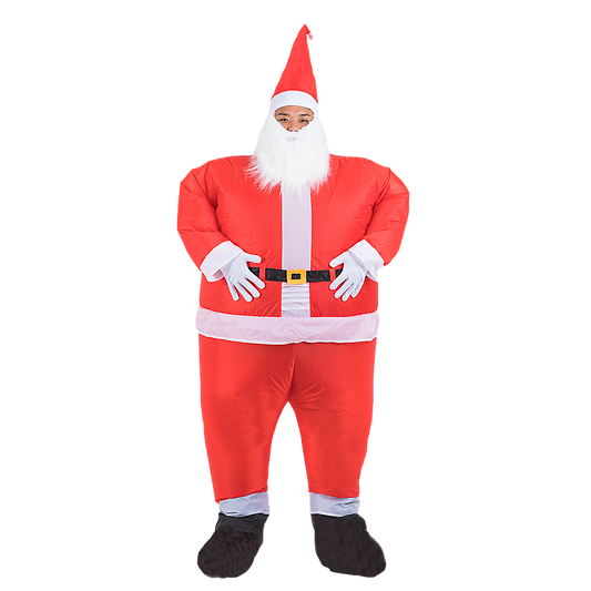 SANTA Fancy Dress Inflatable Suit -Fan Operated Costume V63-306601