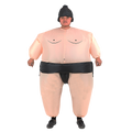 SUMO Fancy Dress Inflatable Suit -Fan Operated Costume V63-306611