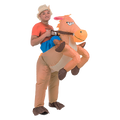 COWBOY Fancy Dress Inflatable Suit -Fan Operated Costume V63-306631