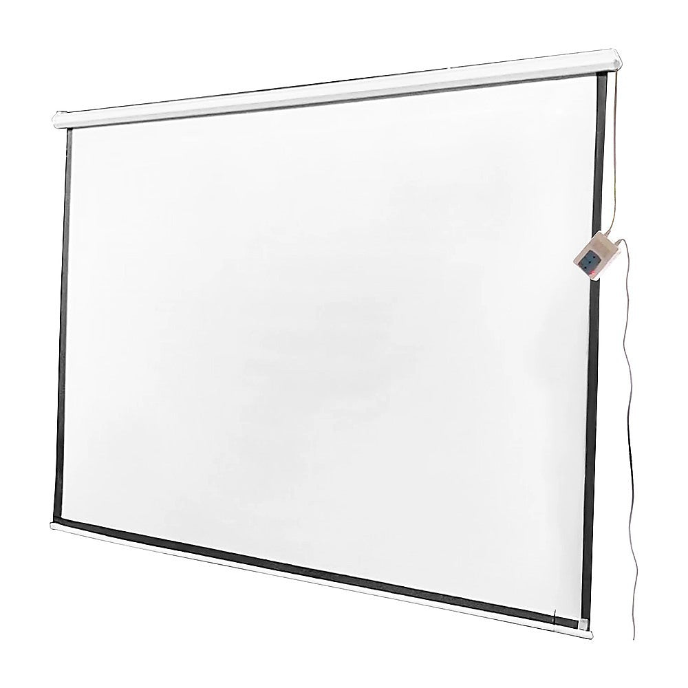 150" Electric Motorised Projector Screen TV +Remote V63-656044