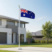 6.0m Flag Pole Full Set / Kit w Australian Flag V63-690444