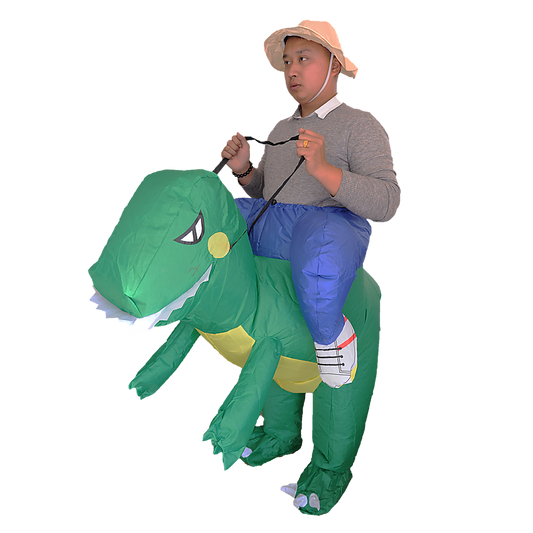 DINO Fancy Dress Inflatable Suit -Fan Operated Costume V63-691604