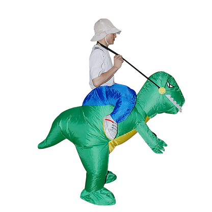 DINO Fancy Dress Inflatable Suit -Fan Operated Costume V63-691604