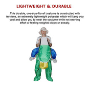 DINO Fancy Dress Inflatable Suit -Fan Operated Costume V63-691604