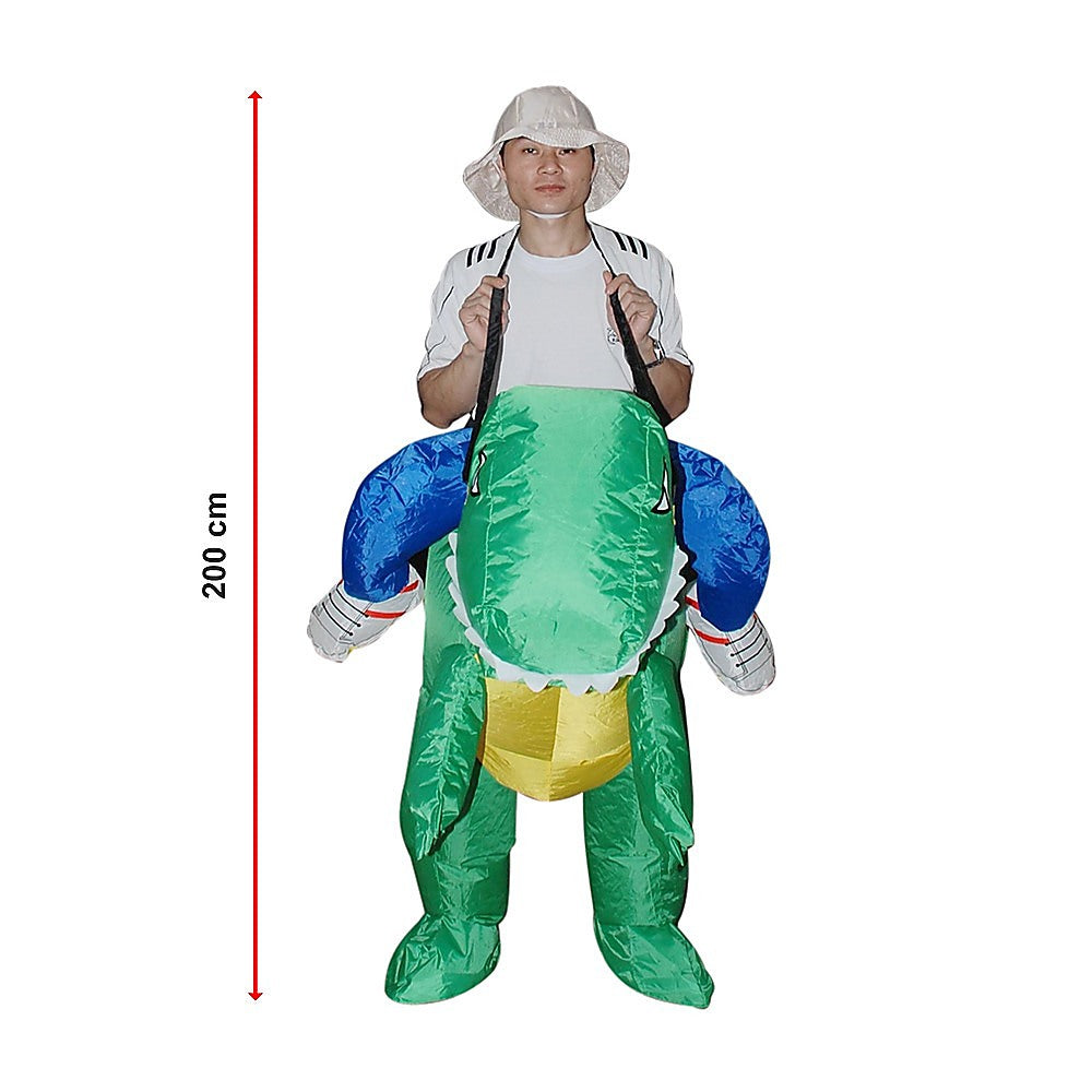 DINO Fancy Dress Inflatable Suit -Fan Operated Costume V63-691604
