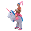 UNICORN Fancy Dress Inflatable Suit -Fan Operated Costume V63-691634