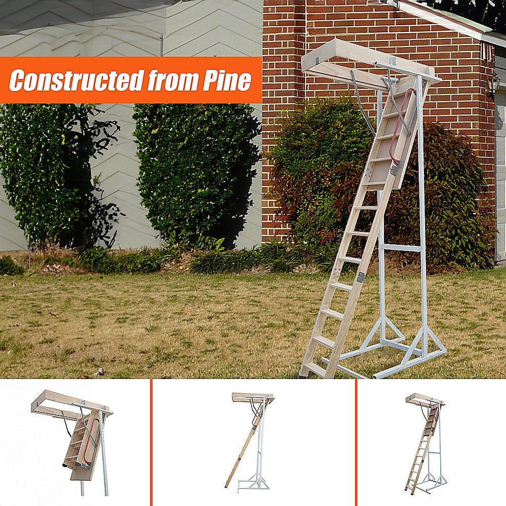 Attic Loft Ladder - 2200mm to 2700mm V63-719995