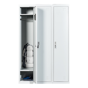 Three-Door Side by Side Office Gym Shed Storage Locker V63-759865