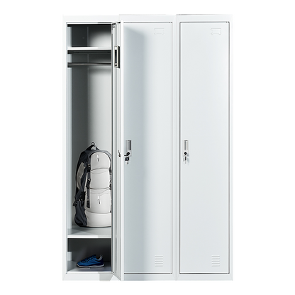 Three-Door Side by Side Office Gym Shed Storage Locker V63-759865