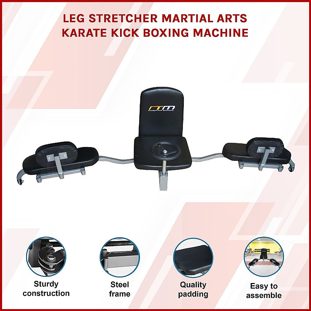 Leg Stretcher Machine - Martial Arts Karate Kick Boxing Flexibility Trainer V63-759955