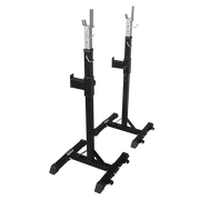 Squat Rack Stand Pair Bench Press Weight Lifting Barbell
