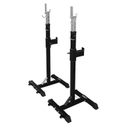 Squat Rack Stand Pair Bench Press Weight Lifting Barbell