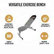 FID Flat Incline Decline Adjustable Bench Press V63-759985