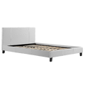 Queen PU Leather Bed Frame White V63-761235