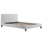 Queen PU Leather Bed Frame White V63-761235
