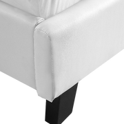 Queen PU Leather Bed Frame White V63-761235