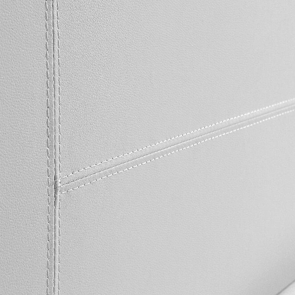 Queen PU Leather Bed Frame White V63-761235