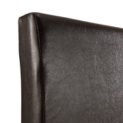 Queen PU Leather Bed Frame Brown V63-761245