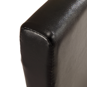 King PU Leather Bed Frame Brown V63-761265