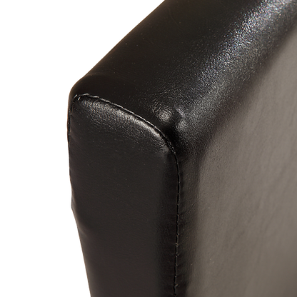 King PU Leather Bed Frame Black V63-761275