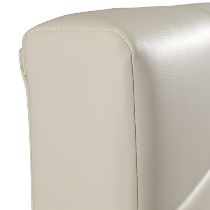 Queen PU Leather Deluxe Bed Frame White V63-761315